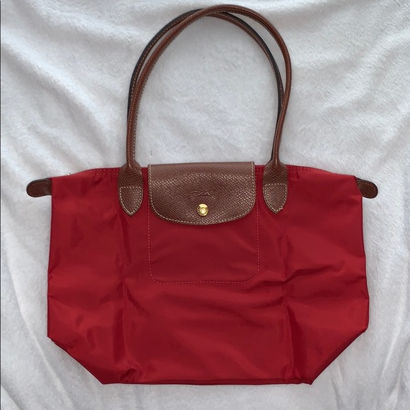 Longchamp Small Le Pliage Nylon Shoulder Tote - Picture 2 of 12